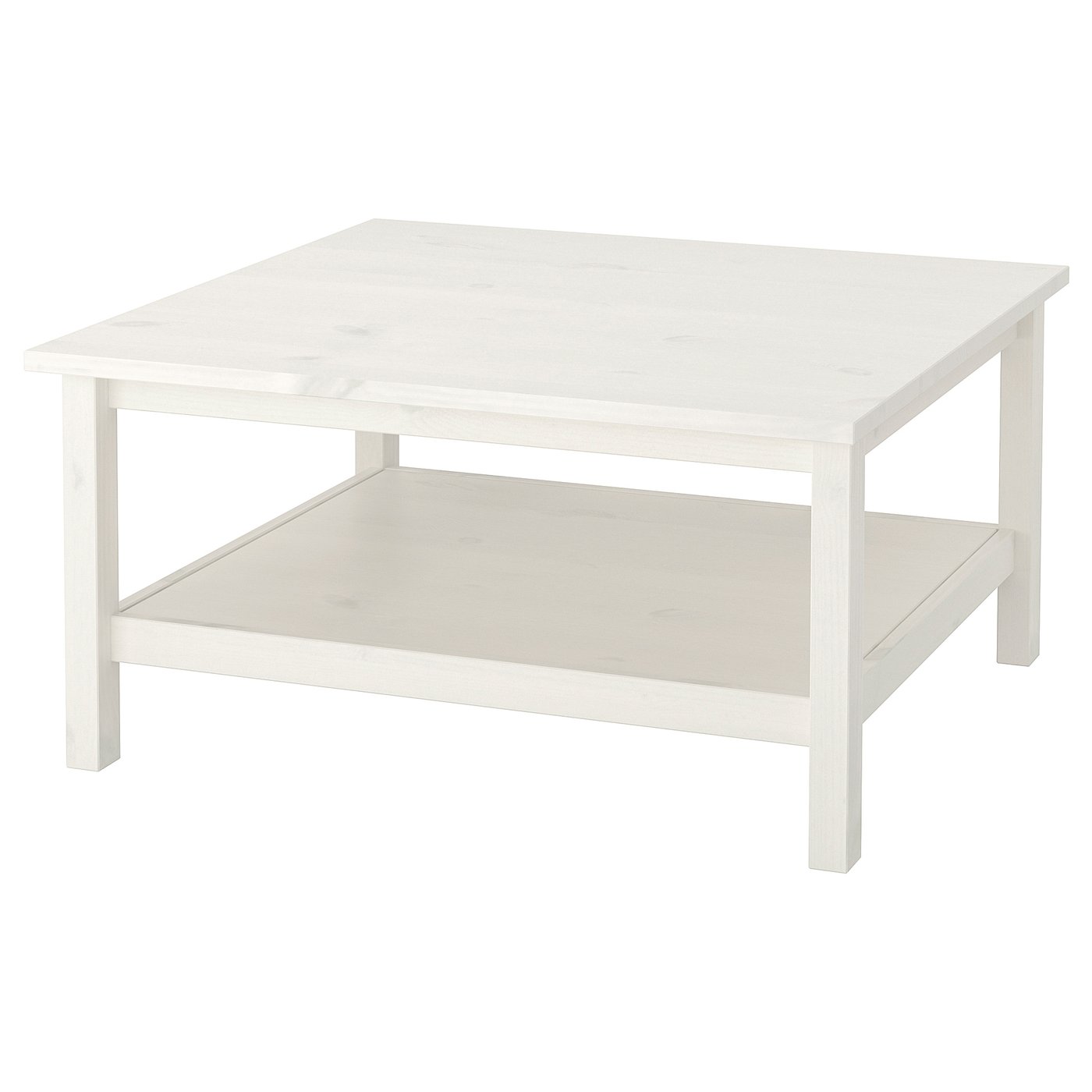 HEMNES Table basse teinté blanc blanc IKEA