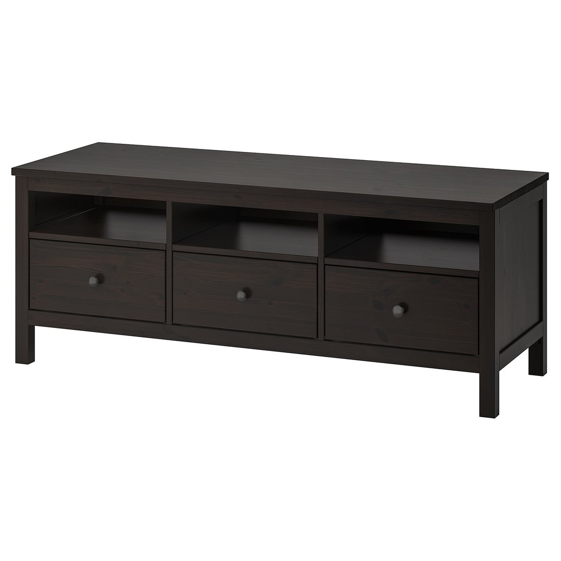 meuble t�l� ikea noir