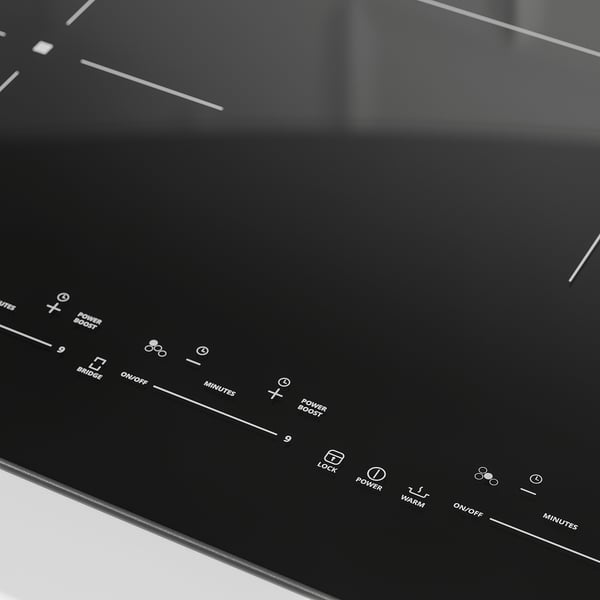 HIDINGSTA Table de cuisson à induction, noir, 30 "