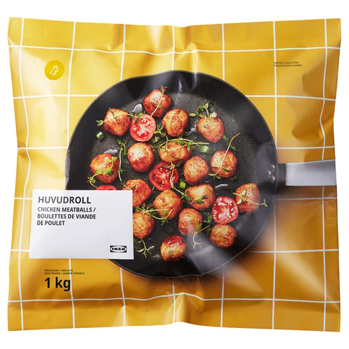 HUVUDROLL Boulettes au poulet, surgelé, 2 lb 3 oz