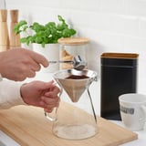 HUVUDTÅG Cuillère doseuse à café, acier inox