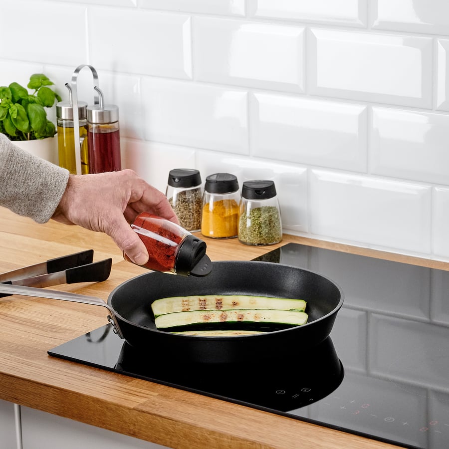 IKEA 365+ IHÄRDIG Pot à épices, verre/noir, 15 cl (5 oz) IKEA CA