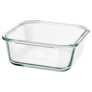 IKEA 365+ Plat de cuisson, carré/verre, 20 oz