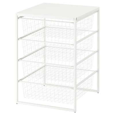 JONAXEL Rangement, blanc, 19 5/8x20 1/8x27 1/2 "