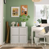 KALLAX Étagère, blanc/Dröna blanc, 30 1/8x15 3/8x30 1/8 "