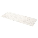 KASKER Comptoir sur mesure, blanc cassé effet marbre gris/quartz, 3/4 "