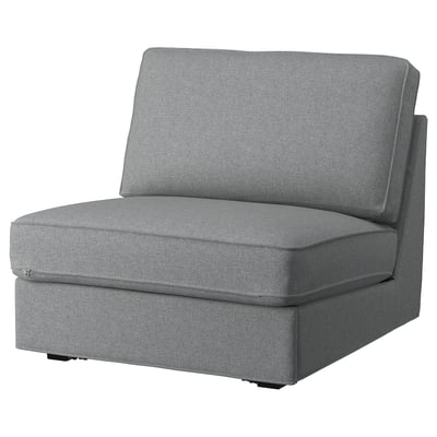 KIVIK Housse pour fauteuil-lit, Tibbleby beige/gris