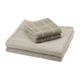KLASESPIREA Serviette, 4 pièces, beige, 16x28/28x55 po
