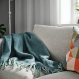 KLIPPOXEL Jeté, gris turquoise, 51x67 "