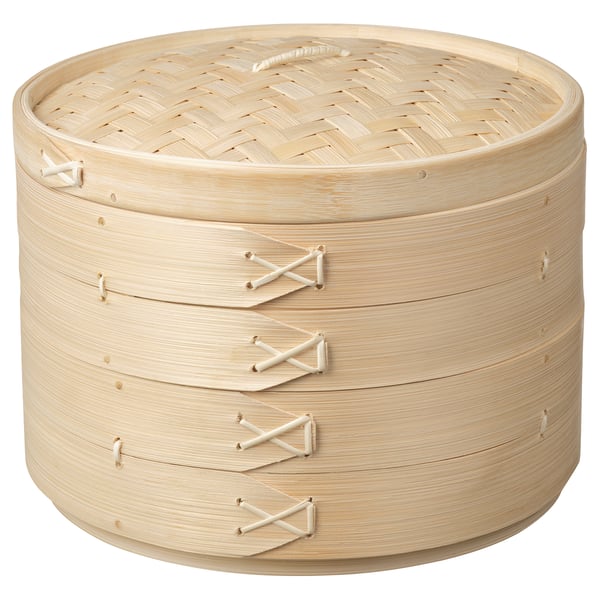 KLOCKREN Cuiseur vapeur, bambou, 5 qt