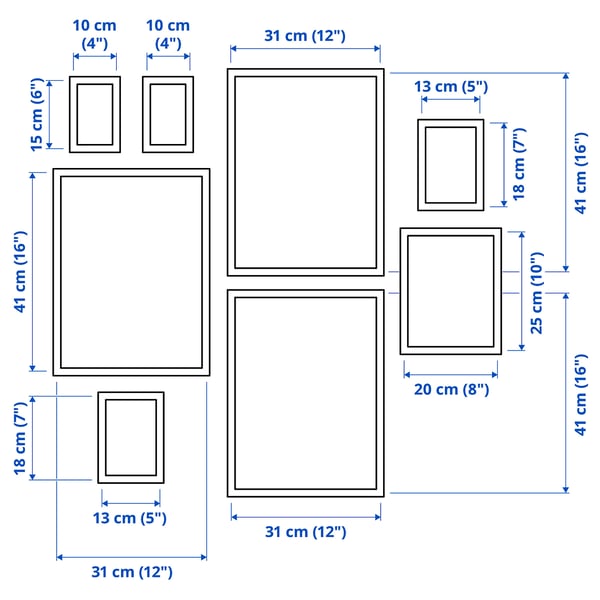KNOPPÄNG Cadre avec image, 8 pièces, contes traditionnels