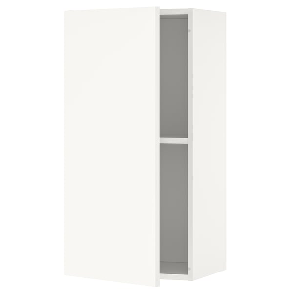 KNOXHULT Armoire murale avec porte, blanc, 15x12x30 "