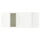 Option : KNOXHULT Armoire murale avec portes, blanc cadre, 30x12x12 1/2 "