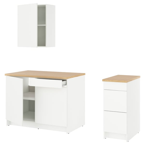 KNOXHULT Cuisine, blanc, 93x24x88 "