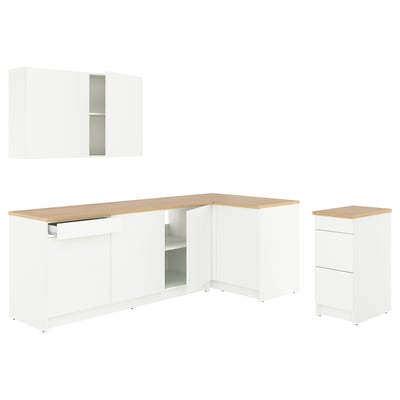 KNOXHULT Cuisine d'angle, blanc