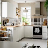KNOXHULT Cuisine d'angle, blanc