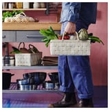 KÖSSEBÄR Panier à récolte, peuplier, 7 1/8x13 3/4x5 7/8 "