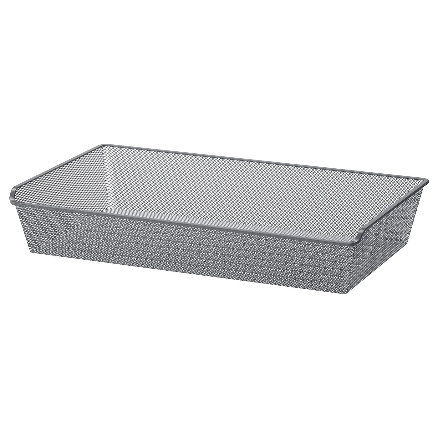 KOMPLEMENT Corbeille en filet, gris foncé, 39 3/8x22 7/8 "
