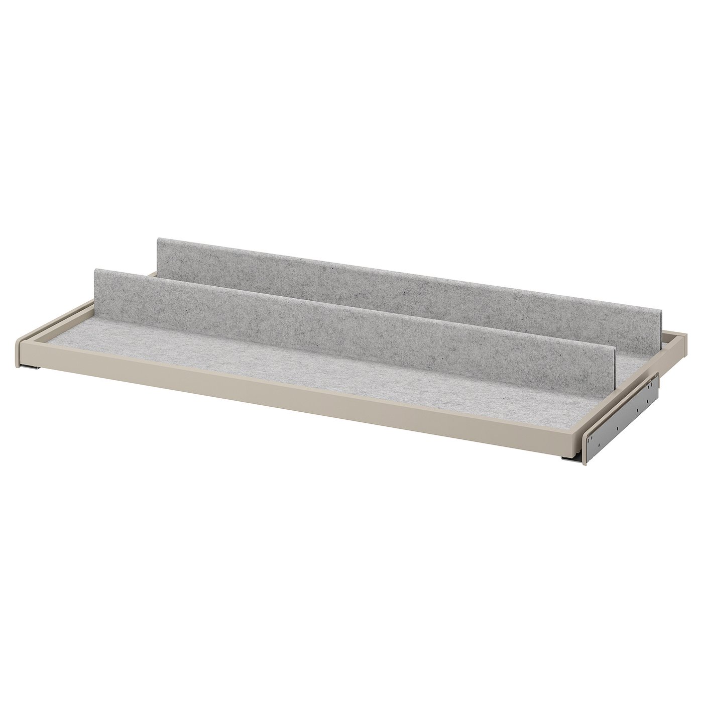 Plateau coulissant de qualité supérieure pour machine à café, grille-pain, mixeur, friteuse à air, table de mixage, plateau de rangement coulissant avec roulettes lisses (acier, 30 cm de large x 35 cm