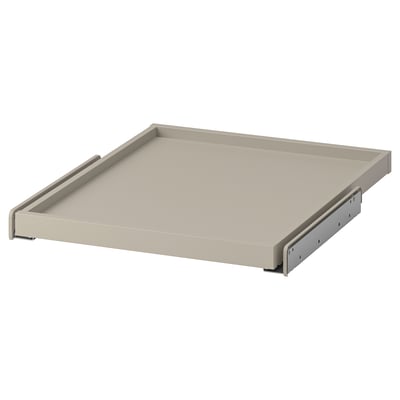 KOMPLEMENT Plateau coulissant, gris-beige, 19 5/8x22 7/8 "
