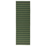 KORSNING Tapis tissé plat, int/extérieur, vert violet/rayé, 2 ' 7 "x8 ' 2 "