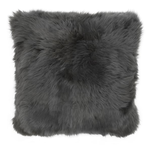 KRÅKKRASSING Housse de coussin, gris clair, 20x20 "