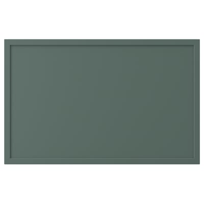 KRUKMAKARE Porte, façade de tiroir, gris-vert foncé, 23 1/2x15 "