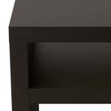 LACK Console, brun-noir, 55 1/8x15 3/8 "