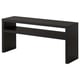 LACK Console, brun-noir, 55 1/8x15 3/8 "