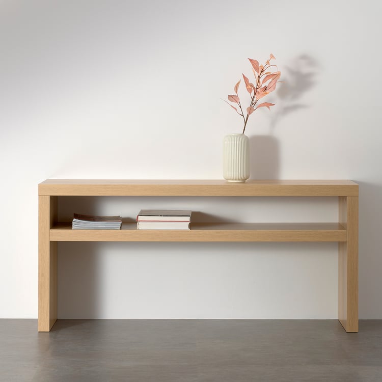 LACK console, teinté blanc chêne, 140x39 cm (551/8x153/8") - IKEA CA