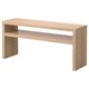 LACK Console, teinté blanc chêne, 55 1/8x15 3/8 "