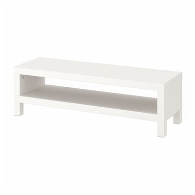 LACK Meuble télé, blanc, 47 1/4x13 3/4x14 1/8 "