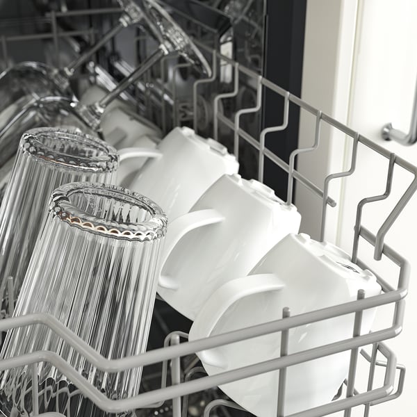 LAGAN Lave-vaisselle encastrable, blanc, 24 "
