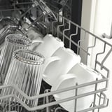 LAGAN Lave-vaisselle encastrable, blanc, 24 "