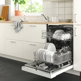 LAGAN Lave-vaisselle encastrable, blanc, 24 "