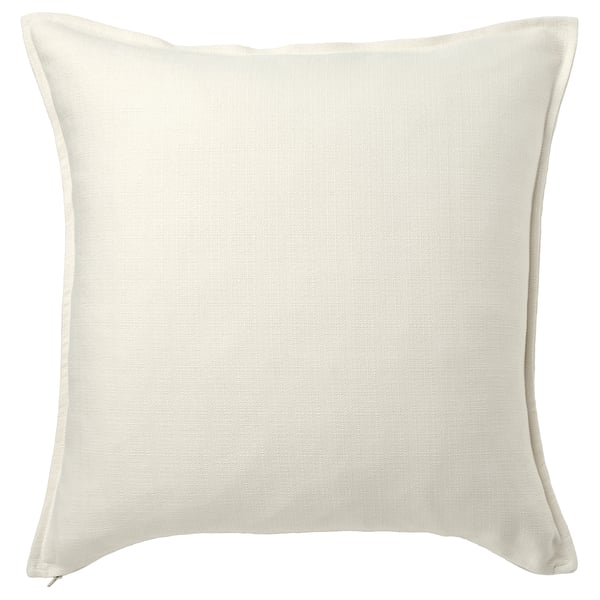 LAGERPOPPEL Housse de coussin, blanc cassé, 26x26 "