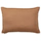 LAGERPOPPEL Housse de coussin, brun clair, 16x23 "