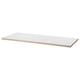 LAGKAPTEN Plateau de table, blanc/anthracite, 55 1/8x23 5/8 "