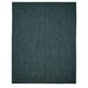 Option : LANDBANA Tapis tissé plat, bleu foncé, 7 ' 10 "x9 ' 10 "