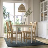 LANDBANA Tapis tissé plat, bleu foncé, 5 ' 3 "x7 ' 7 "