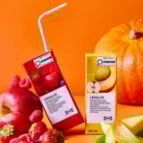 LÅNGLUR Smoothie aux fruits et légumes, jaune/vitamine C ajoutée, 7 oz
