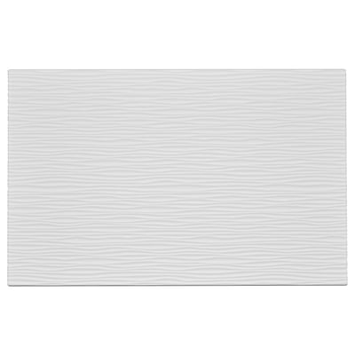 LAXVIKEN Porte, façade de tiroir, blanc, 23 1/2x15 "