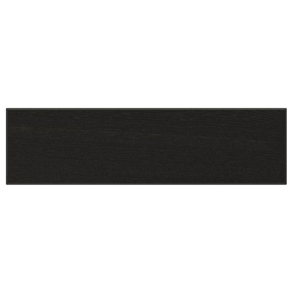LERHYTTAN Façade de tiroir, teinté noir, 18x5 "