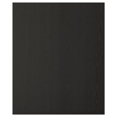 LERHYTTAN Panneau latéral de finition, teinté noir, 25x30 "