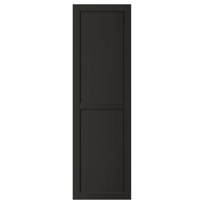 LERHYTTAN Porte, teinté noir, 18x60 "