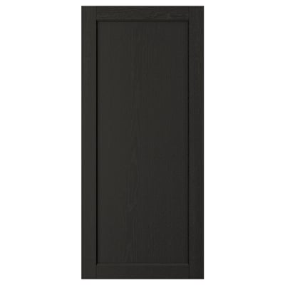 LERHYTTAN Porte, teinté noir, 18x40 "