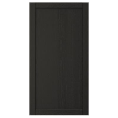 LERHYTTAN Porte, teinté noir, 21x40 "