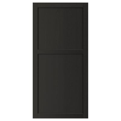 LERHYTTAN Porte, teinté noir, 24x50 "