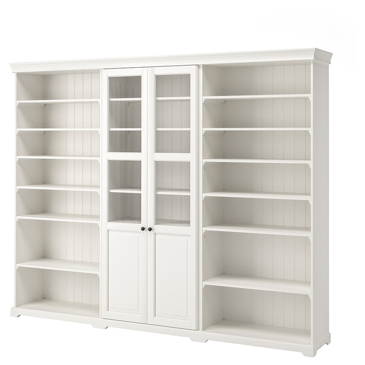 LIATORP Meuble de rangement, blanc, 276x214 cm (1085/8x841/4") IKEA CA