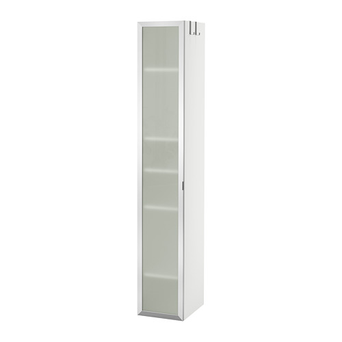 LILLÅNGEN Armoire haute blanc/aluminium IKEA